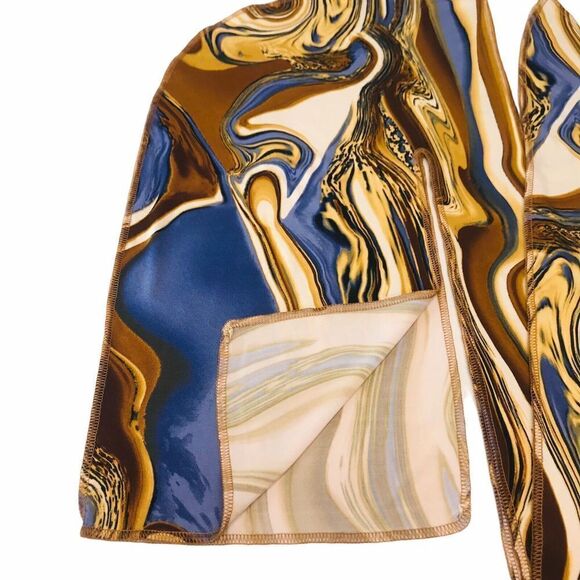 Jersey Durag Head Scarf Cap Stretch Wave Hat Long Tail Binnie - Picture 11 of 12